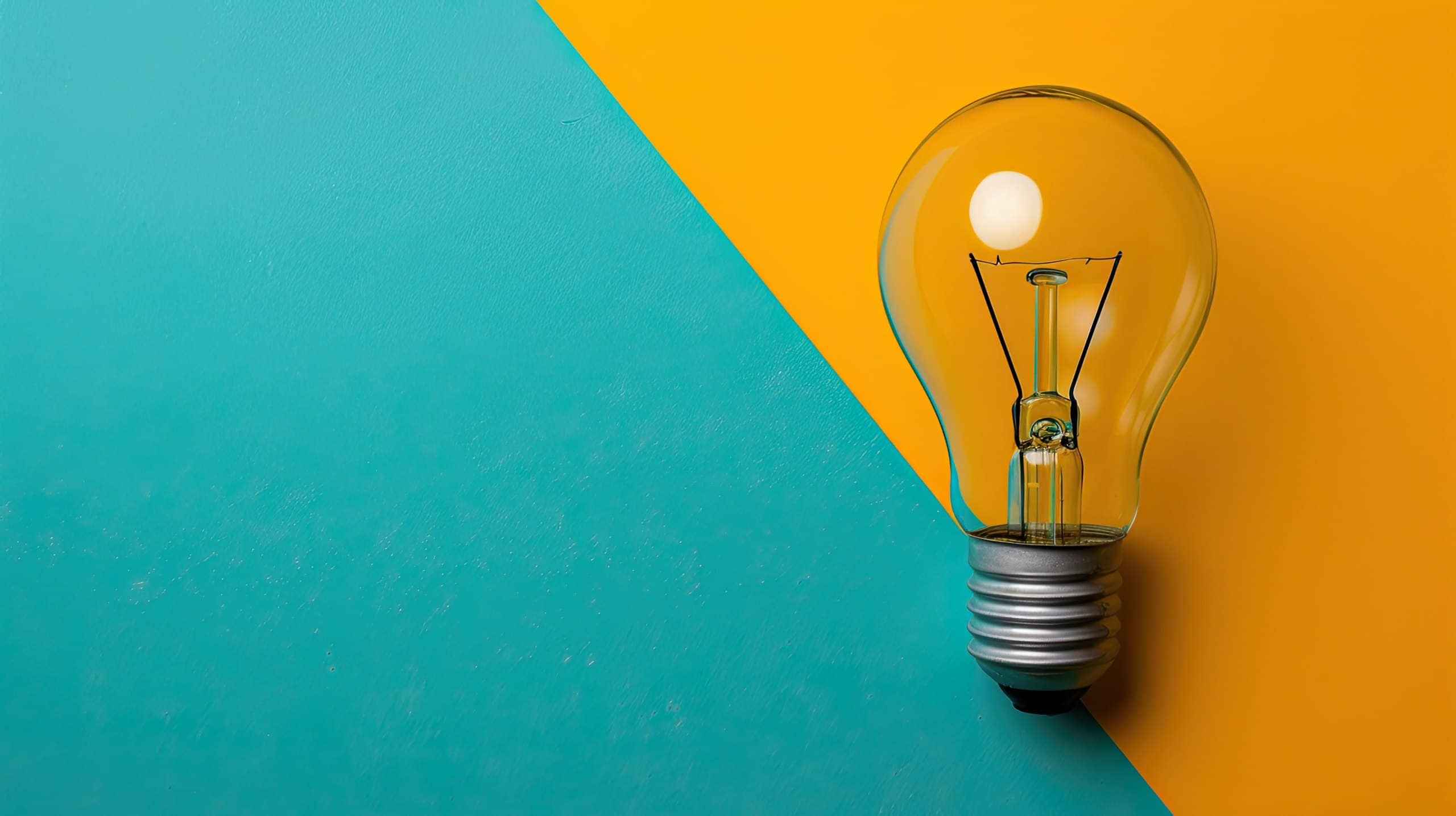 uma lâmpada representando o conceito de empreendedorismo social, transmitindo a ideia de criatividade, inovação e impacto positivo na sociedade.
